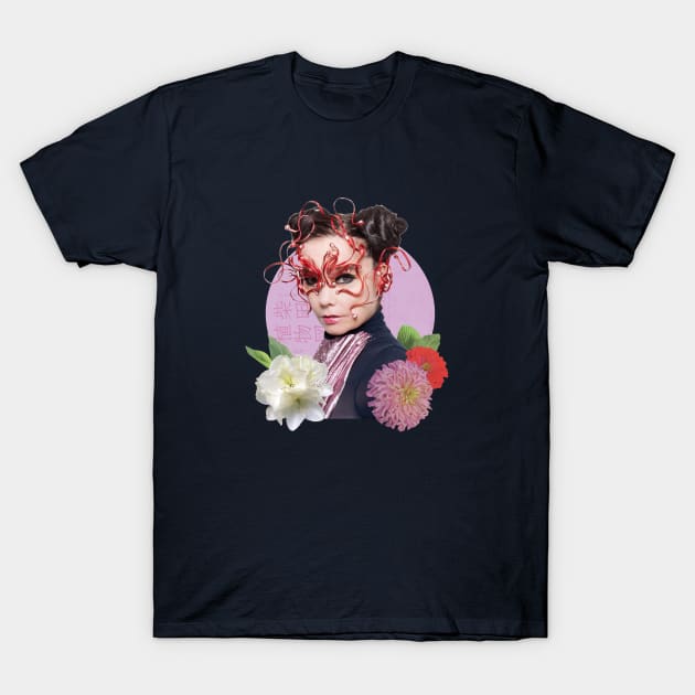 Bjork T-Shirt by luliga